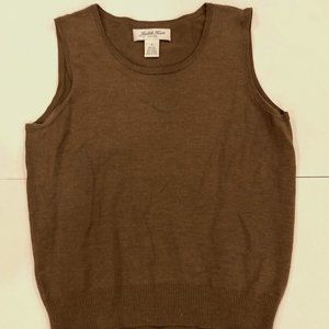 Judith Hart Brown Knitted Blouse